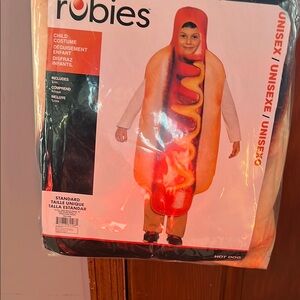 Rubie's Kids Hot Dog Costume - Red, Yellow, and Tan